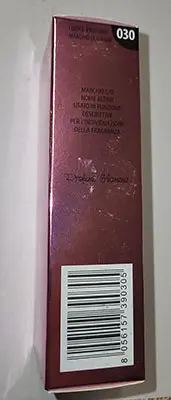 Photo de l’avis officiel: profumi Glamour Chanc Eau de toilette — risque: Risque chimique