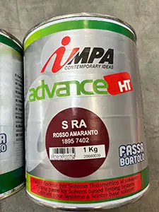 Foto aus der offiziellen Meldung: IMPA ADVANCE Pasta colorante per sistema tintometrico al solvente Lacke — Risiko: Chemikalie
