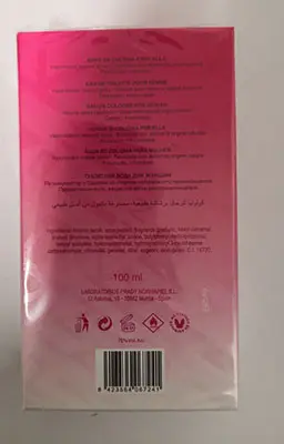 Foto dell’avviso ufficiale: Prady Parfums Pink Eau de toilette — rischio: Rischio chimico