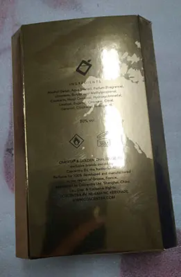 Photo de l’avis officiel: OMERTA Eau de toilette — risque: Risque chimique