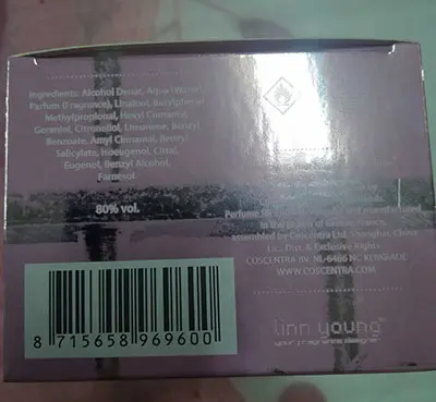 Photo de l’avis officiel: Linn Young OSO No Guts No Glory Parfum — risque: Risque chimique (A12/01895/23)