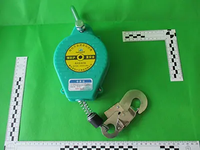 Foto do aviso oficial: Camnal Prendedor de queda — risco: Ferimentos