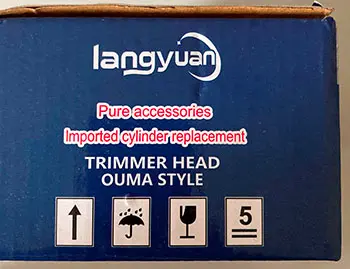 Foto do aviso oficial: Iangyuan TRIMMER HEAD OUMA STYLE Cabeça de corte rotativa com duas correntes — pinceladoras — risco: Ferimentos