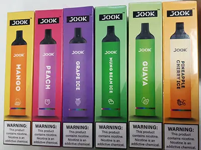 Photo de l’avis officiel: JOOK JOOK 3000 Cigarette électronique jetable — risque: Risque chimique