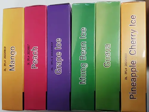 Photo de l’avis officiel: JOOK JOOK 3000 Cigarette électronique jetable — risque: Risque chimique