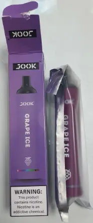 Photo de l’avis officiel: JOOK JOOK 3000 Cigarette électronique jetable — risque: Risque chimique