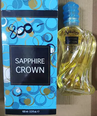 Photo de l’avis officiel: Addiction Eau de toilette spray for women — risque: Risque chimique