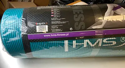 Foto uit de officiële melding: HMS fitness Yogamat — risico: Milieu