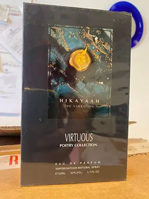 Photo de l’avis officiel: Virtuous Hikayaah The Narration Parfum — risque: Risque chimique