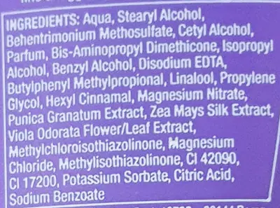 Foto dell’avviso ufficiale: Herbal essences Curve pericolose Balsamo per capelli — rischio: Rischio chimico