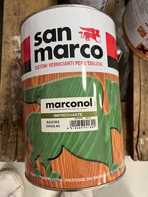 Photo de l’avis officiel: SAN MARCO verniciante MARCONOL Vernis — risque: Risque chimique