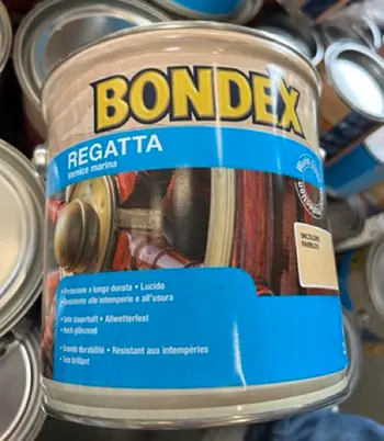 Photo de l’avis officiel: BONDEX prodotto verniciante, pittura Vernis — risque: Risque chimique