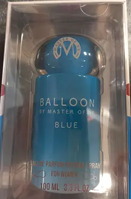 Photo de l’avis officiel: Balloon Parfum — risque: Risque chimique