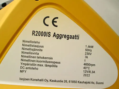 Foto do aviso oficial: RATO Gerador de inversor — risco: Choque elétrico