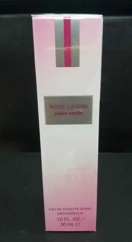 Photo de l’avis officiel: Pierre Cardin Rose Cardin EdT Eau de toilette — risque: Risque chimique