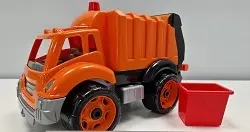 Photo de l’avis officiel: Sun Fun Orange truck Camion de jouets — risque: Étouffement