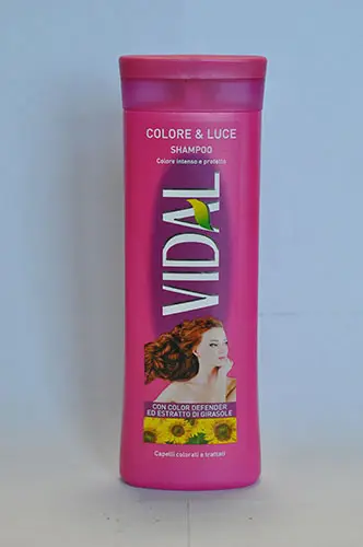 Photo de l’avis officiel: Vidal Colore &amp; Luce Shampoo Shampooing — risque: Risque chimique (A12/02179/23)