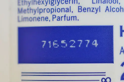 Photo de l’avis officiel: Nivea Nivea rassodante Lait hydratant — risque: Risque chimique