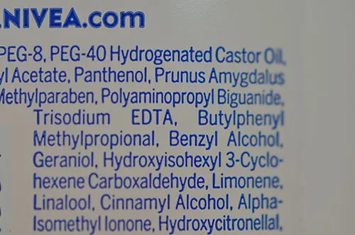 Foto dell’avviso ufficiale: Nivea Nivea aqua effect tonico addolcente — rischio: Rischio chimico