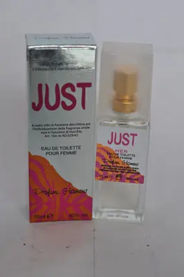 Photo de l’avis officiel: Glamour profumi Just Eau de toilette — risque: Risque chimique