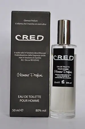 Photo de l’avis officiel: Glamour profumi Cred Eau de toilette — risque: Risque chimique
