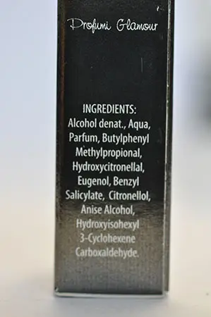 Photo de l’avis officiel: Glamour profumi Abrecomb Fitc Erce Eau de toilette — risque: Risque chimique