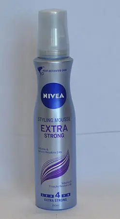 Foto dell’avviso ufficiale: Nivea Styling Mousse Extra strong Mousse per lo styling — rischio: Rischio chimico