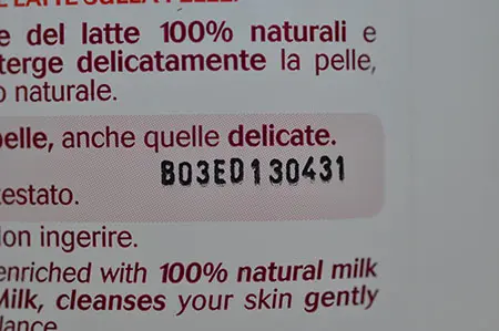 Photo de l’avis officiel: NIDRA Bagno latte delicato Lait de bain — risque: Risque chimique