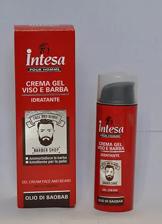 Photo from the official notice: INTESA Crema gel viso e barba idratante face cream — chemical risk