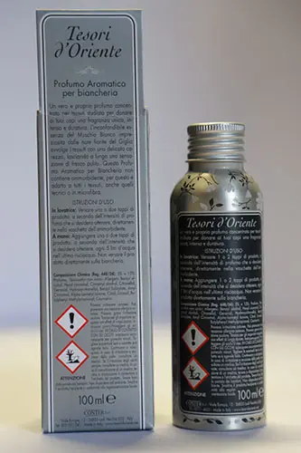 Photo de l’avis officiel: Tesori d'Oriente Parfum — risque: Risque chimique