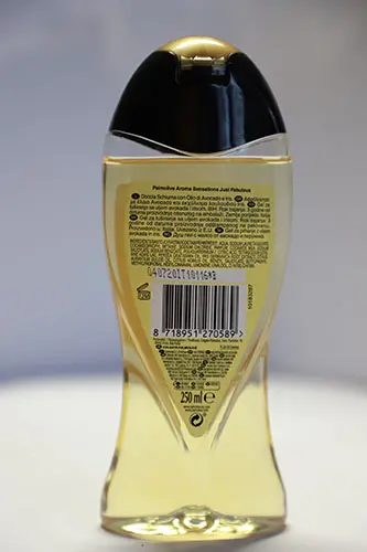 Photo de l’avis officiel: Palmolive Palmolive just fabulous Gel douche — risque: Risque chimique