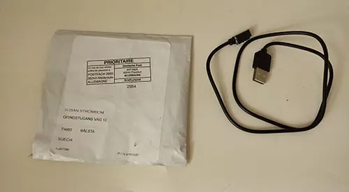 Photo de l’avis officiel: Replacement Cable Charger Cable  USB 2.0 R Câble USB — risque: Risque chimique & Environnement