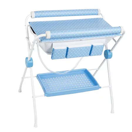 Photo de l’avis officiel: Plastimyr LIV - Table à langer avec baignoire extensible Table à changement de bébé avec bain à ressort — risque: Coincement & Blessures