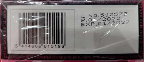Photo de l’avis officiel: DORALL Collection Beau Monde Eau de toilette — risque: Risque chimique