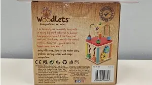 Photo de l’avis officiel: Addo Play Woodlets - 5 in 1 acitivity cube Cube d’activité — risque: Étouffement