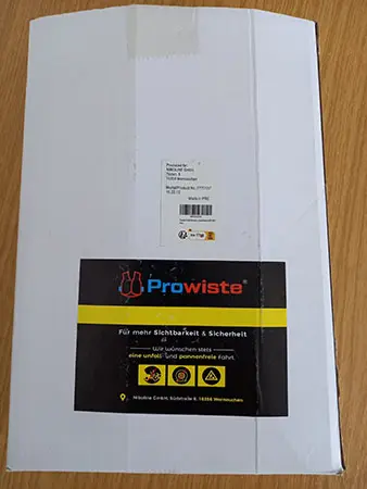 Photo de l’avis officiel: Prowiste Gilet de sécurité — risque: Blessures (A12/02221/23)