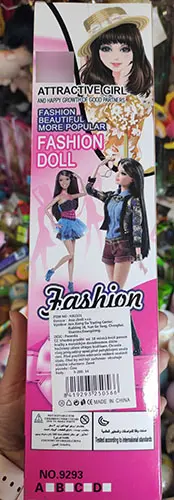 Foto dell’avviso ufficiale: Fashion models Bambola di plastica — rischio: Rischio chimico (A12/02227/23)