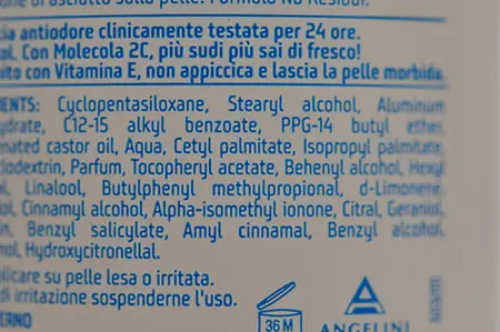 Photo de l’avis officiel: INFASIL Infasil derma+ Bâton de déodorant — risque: Risque chimique
