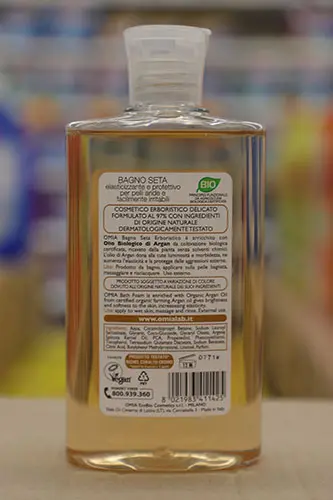 Foto dell’avviso ufficiale: Omia laboratories Bagno seta erboristico Olio da bagno — rischio: Rischio chimico