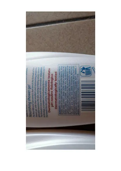 Photo de l’avis officiel: Vidal Vidal Milk &amp; Cream Gel douche — risque: Risque chimique