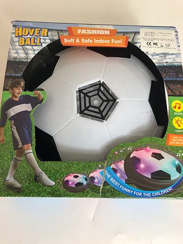 Foto uit de officiële melding: Hover Ball LED Hooverball — risico: Milieu