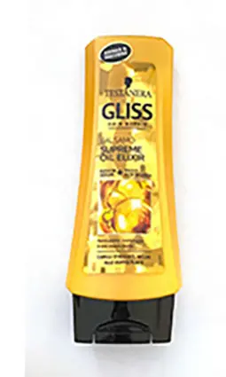 Foto do aviso oficial: TESTANERA Balsamo supreme oil elixir Gliss Condicionador de cabelo — risco: Químico