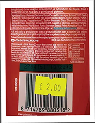 Foto dell’avviso ufficiale: Palmolive Brillant colours Shampoo — rischio: Rischio chimico