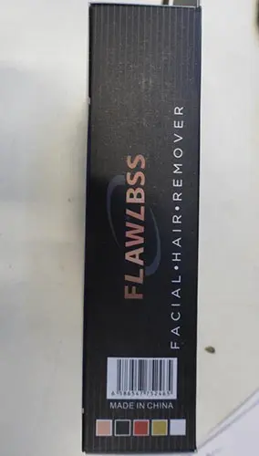 Photo from the official notice: Flawlbss facial hair remover — environment risk