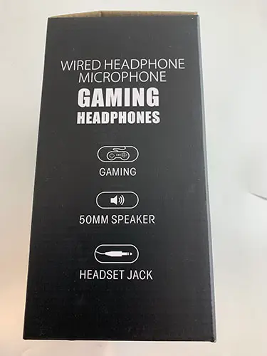 Photo from the official notice: Speed Spider Gaming Headphones — environment risk
