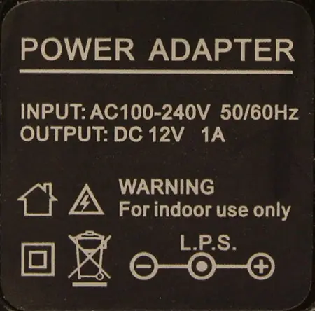 Foto do aviso oficial: OrcaTorch, Power adapter Lanterna recarregável — risco: Choque elétrico