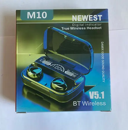Foto uit de officiële melding: BT Wireless M10 Newest BT Wireless Draadloze oortelefoons — risico: Milieu
