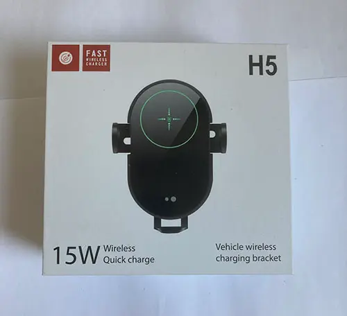 Photo from the official notice: Vehicle Wireless charging bracket — environment risk