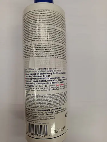 Foto aus der offiziellen Meldung: Mane‘n Tail The original Mane‘n Tail Color Protect Haarkonditionierer — Risiko: Chemikalie