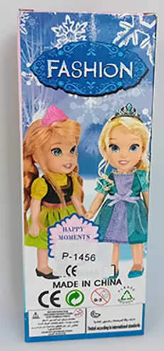 Foto do aviso oficial: FASHION Boneca de plástico — risco: Químico (A12/02520/23)